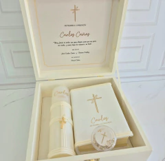 Kit Primera Comunión Lujo Cruz Foil mod. KC009-C en internet
