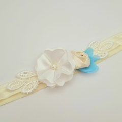 Liguero Novia con detalle en azul mod. LN007 - comprar en línea