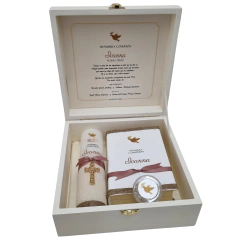 Kit Primera Comunión Lujo Rosa mod. KC005-R Personalizado en internet