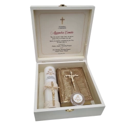 Kit Primera Comunión Lujo Rosa mod. KC004-R Personalizado en internet