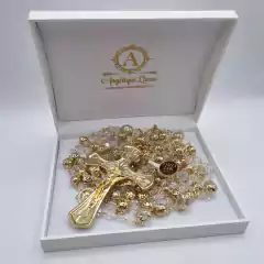 Lazo Cristales y Filigrana Chapa Oro y Plata