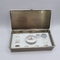 Estuche Arras Corazón Lujo (Chapa Oro y Plata)