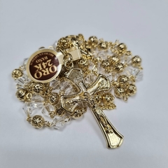 Rosario Lujo Cristal y Filigrana