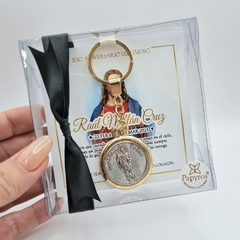 Llavero San Judas/Virgen marco Biselado dorado | Pedido mínimo 12 pz - comprar en línea