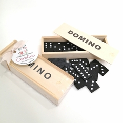 Dominó con caja de madera | Pedido mínimo 12 pz