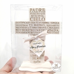 Cruz Padre Nuestro c/base | Pedido mínimo 12 pz