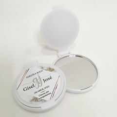 Espejo Blanco Sencillo | Pedido mínimo 12 pz
