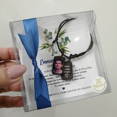 Pulsera Escapulario Chico con foto | Pedido mínimo 12 pz