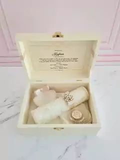 Kit Bautizo Lujo Rosa mod. KB001-R Personalizado en internet