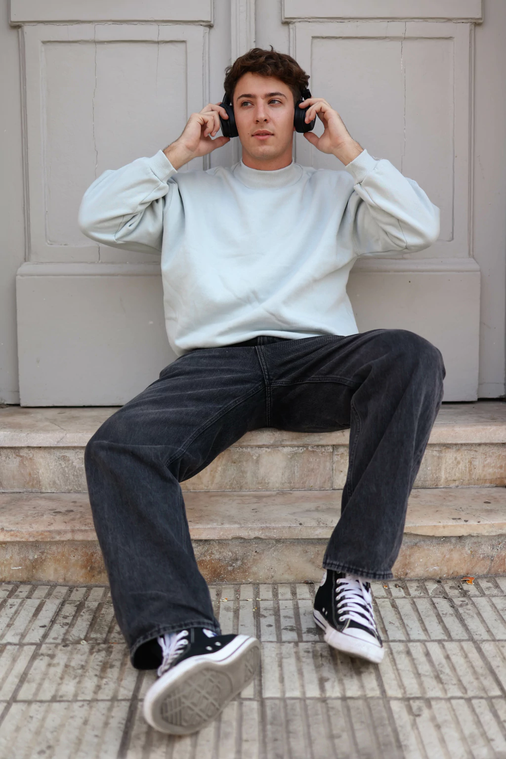 BUZO OVERSIZED GRIS