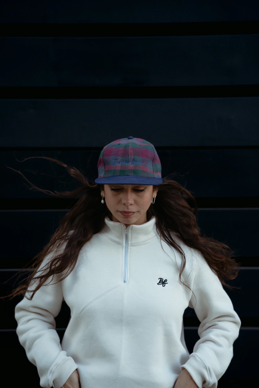 Gorra irlandesa azul