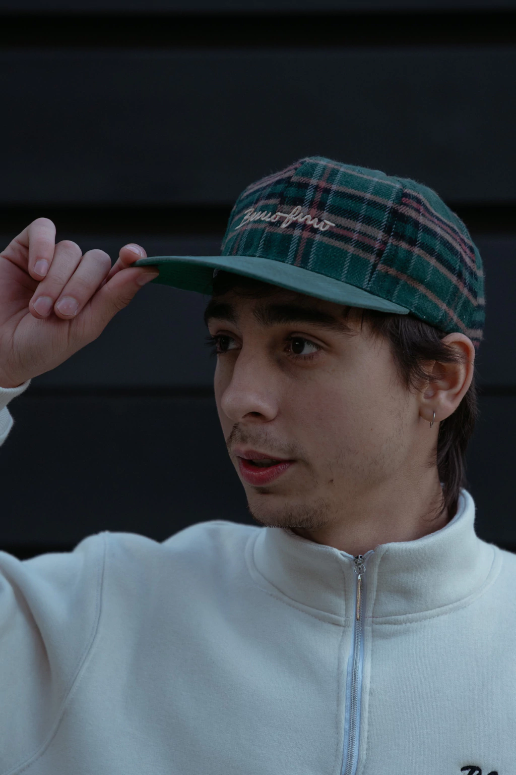 gorra irlandesa verde
