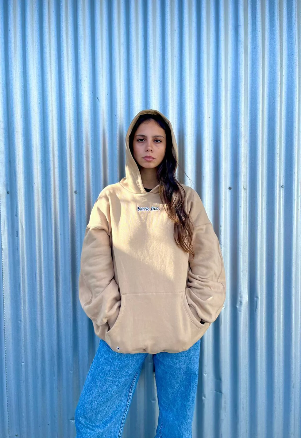 Hoodie Beige