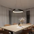 COLGANTE COSMO NG NEGRO C/LED 38W INTEGRADO LEUK - Marini y Cia SRL