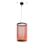 COLGANTE LED HILO-1 CILINDRICO TERRACOTA 40W DABOR - Marini y Cia SRL