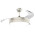 VENTILADOR TECHO ASPAS RETRAC.TILESC/LED 36W LUZ CCT SAMOA NIQUEL CON CONTROL REMOTO WINDSTYLE - comprar online