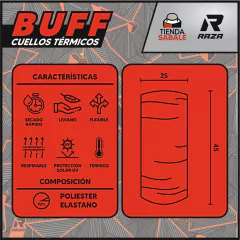 BUFF - Cuello Térmico - Tienda Sabalé