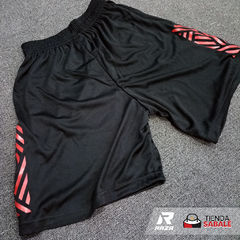 Short by RAZA Negro c/Rojo - comprar online