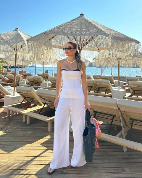 CONJUNTO BLUSA TOMARA