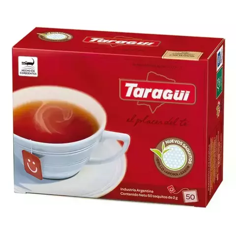 Té Negro TARAGUI Caja 50 Saquitos (12487918)