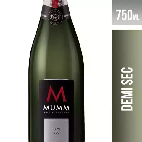 Espumante demi sec cuvée réserve Mumm 750 ml (12487951)