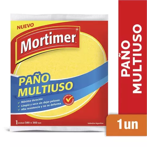 Paño Multiuso Amarillo Mortimer (21766) - comprar online