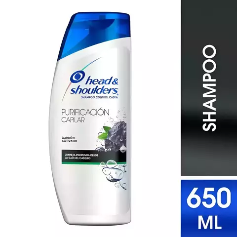 Shampoo Head & Shoulders Carbon Control Caspa 650ml (5830)