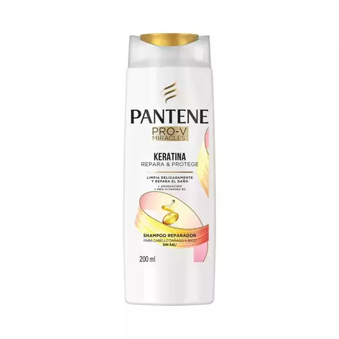 Shampoo Pantene con keratina 200 Ml (5844)