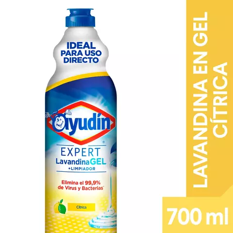 Lavandina en Gel Ayudín Cítrica 700ml (60234) - comprar online