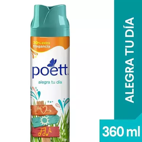 Desodorante Aerosol Extra Fragancia Alegra tu Dia Poett 360 Ml (61035) - comprar online