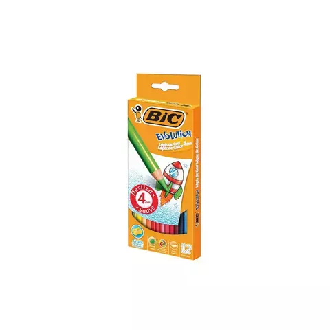 Lapices Colores Evolution x 12 Bic (972973) - comprar online
