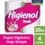 Papel Higienico Higienol Hoja Simple Fresh Aloe 30 mts 4 un (12487944)