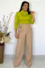 Blusa Cacharrel Manga Longa Com Gola Sara - comprar online