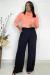 Blusa Cacharrel Manga Longa Com Gola Sara