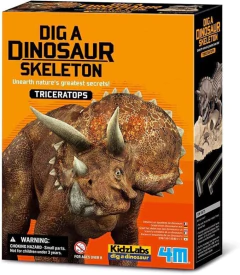 Kit Escavação de Esqueleto Triceratopo - comprar online