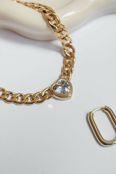 Collar Crystal Heart - comprar online