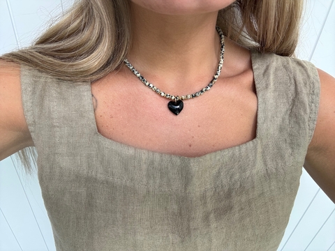 Collar Black Heart - comprar online