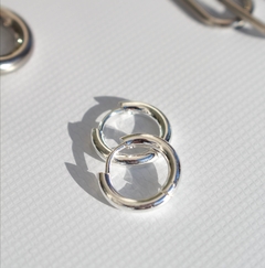 Hoops Fini silver