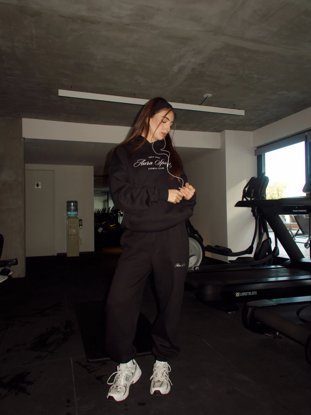 SWEATPANT TIMELESS NEGRO