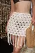 Saia Tricot - Franjas - comprar online