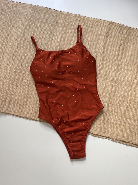 Maiô Luz - Terracota - comprar online