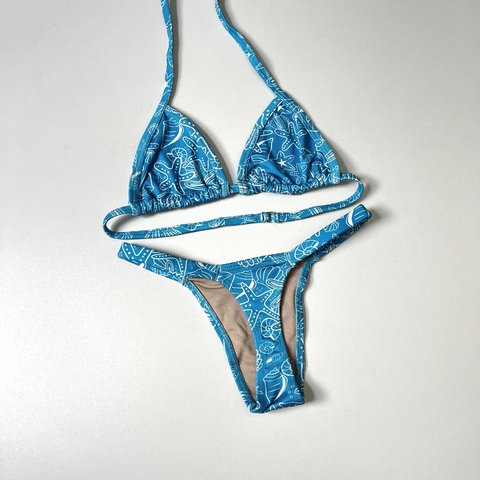 Biquíni Brisa - Estampa conchas