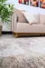 Tapete Sala 3,00x3,50m Veneza Duna 432 - Cinza Bege e Bronze