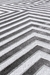 Imagem do Tapete Sala 150x200 Chevron Cinza 338