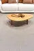 Tapete sisal cinza modelo Ravena 2,00x3,00 em sala com sofá branco e mesa de centro de madeira clara