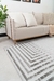 Tapete Sala 150x200 Chevron Cinza 338 na internet