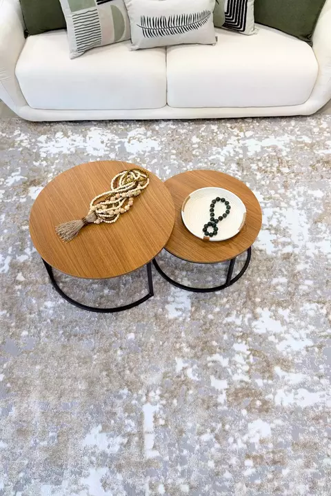 Tapete Ibiza 2,00X2,50M Cinza Mescla 01