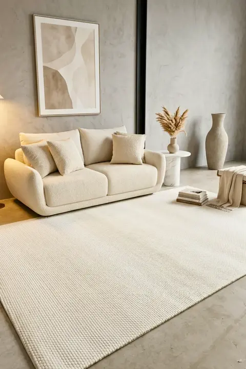 Tapete Turco 3,00x4,00m Off-White Alova 09