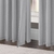 Cortina de Tecido Voil Forro Microfibra Milão Cinza 3,60x2,50m Pemogo - comprar online
