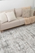 Tapete Sala 250x350 Veneza Estonado Cinza 2128 - Pemogo Decorações - Loja de Tapetes e Cortinas